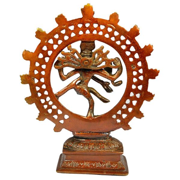 Brass Lord Natraj Big Size Antique Lord Statue-Antique Collectible Figurine