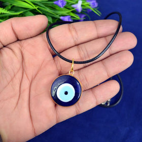 Blue Turkish Evil Eye Pendant 30 mm Pack of 2