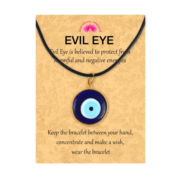Blue Turkish Evil Eye Pendant 30 mm
