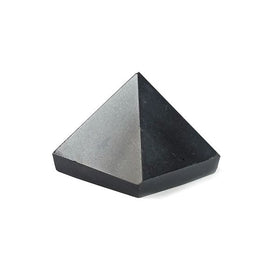 Natural Black Tourmaline Pyramid 30-35 mm Reiki Charged