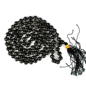 Natural Crystal Stone 6 mm 108 Round Beads Jaap Mala for Unisex