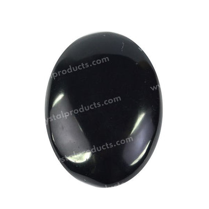 Black Obsidian Palm Stone Big Size 5 cm