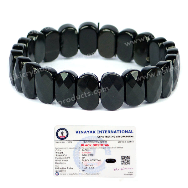 Certified Natural Crystal Stones Exotic Bracelet