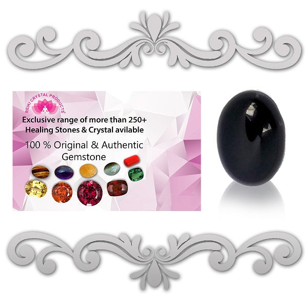 Natural Black Onyx Gemstone 5.25 to 13.25 Ratti