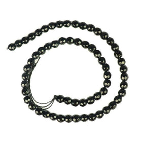 Natural Black Onyx 6mm faceted loose beads for jewelry making