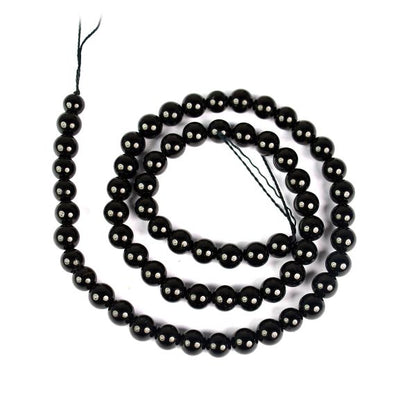 Natural Crystal Stone 6 mm Round Loose Beads 65-70 pcs for Making Bracelet Mala Necklaces