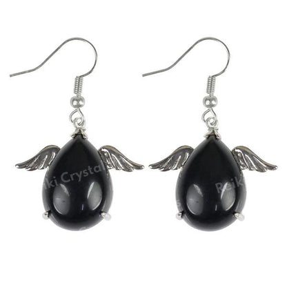 Crystal Stone Angel Shape Earrings for Girls / Women