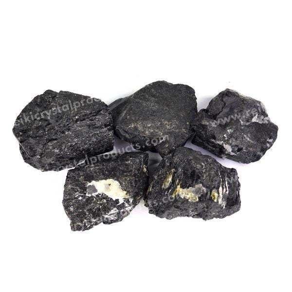 Black Tourmaline Raw Rough Stones