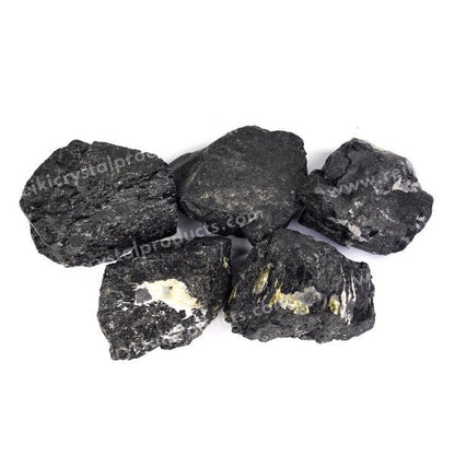 Black Tourmaline Raw Rough Stones