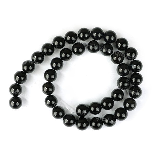Natural Crystal Stone 10 mm Round Loose Beads 35-40 pcs for Making Bracelet Mala Necklaces