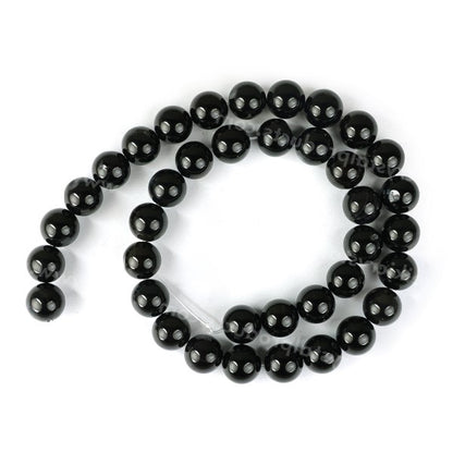 Natural Crystal Stone 10 mm Round Loose Beads 35-40 pcs for Making Bracelet Mala Necklaces