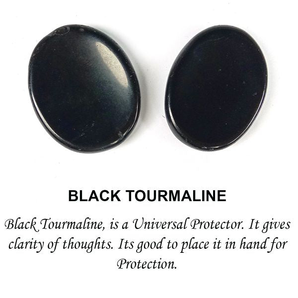 Natural Worry Palm Stone Oval Shape Cabochons Pack of 2 pc