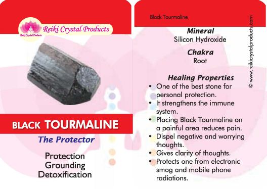 Black Tourmaline Crystal / Stone Dust / Chura-250 Grm