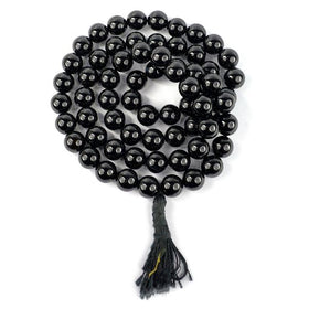 Black Tourmaline Crystal Mala
