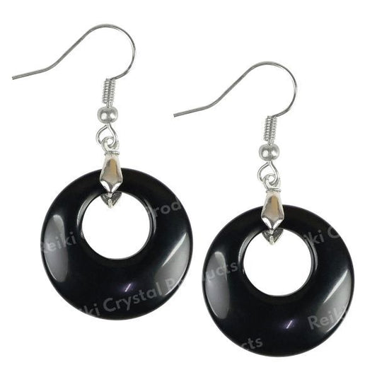 Crystal Stone Circle Shape Earrings for Girls / Women