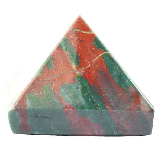 Bloodstone Pyramid-20-25 mm