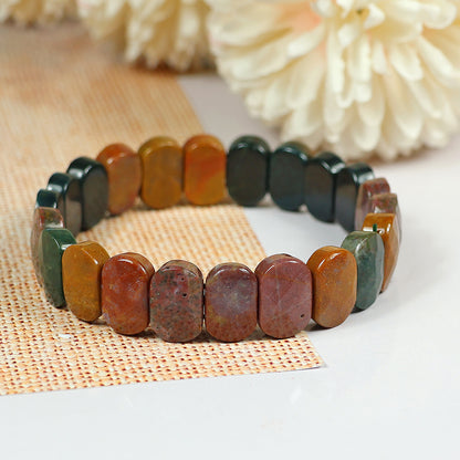 Natural Original Crystal Stone Exotic Bracelet for Unisex