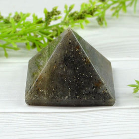 Blue Aventurine Pyramid for Reiki Healing and Vastu Correction 30-35 mm Appeox