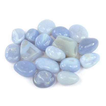 Blue Lace Agate Tumble Stone