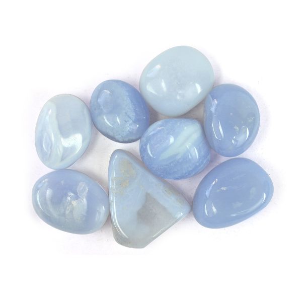 Blue Lace Agate Tumble Stone