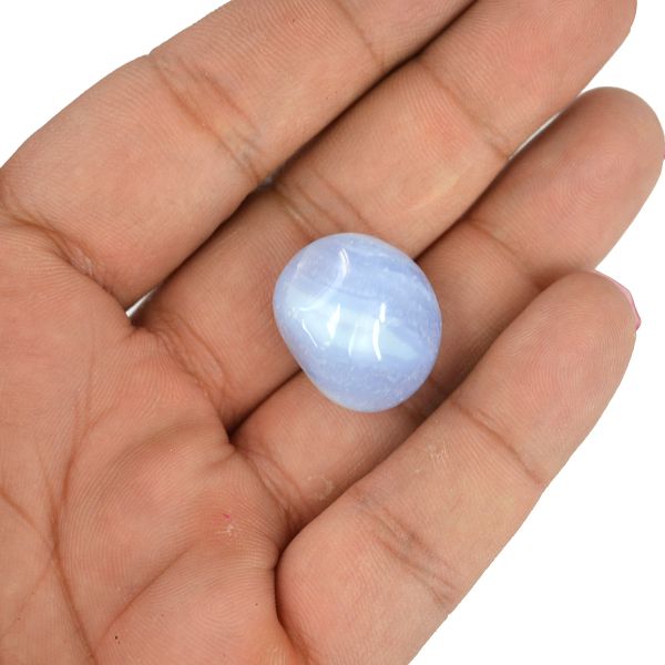 Blue Lace Agate Tumble Stone