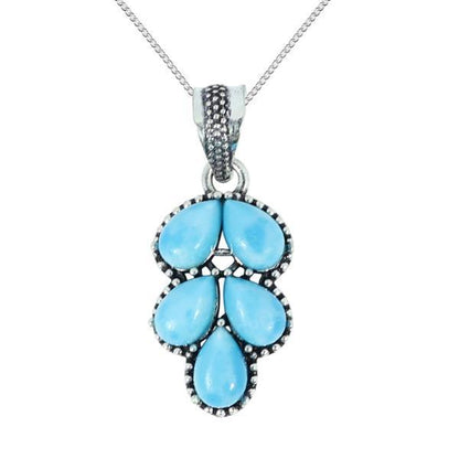Natural Gemstone Crystal Pendant Locket with Chain for Women Girls