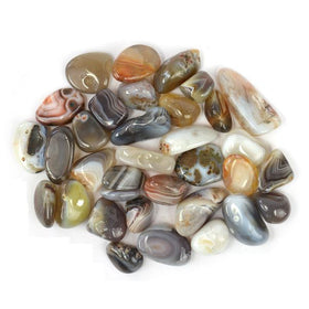 Botswana Agate / Sulemani Hakik Tumble Stone Pack of 200 gram