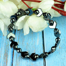Hematite Arrow Bracelet