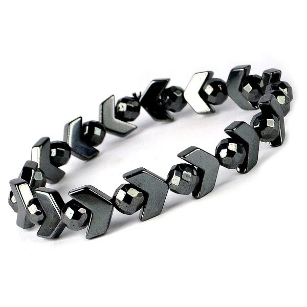 Hematite Arrow Bracelet