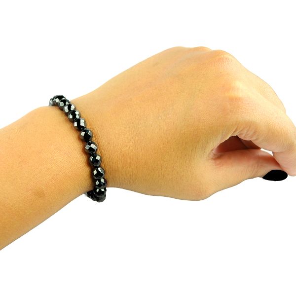 Hematite 6 mm DC Bracelet