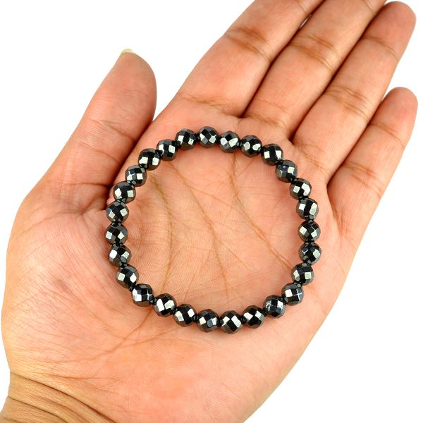 Hematite 6 mm DC Bracelet