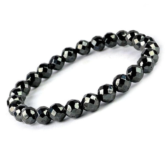 Hematite 6 mm DC Bracelet