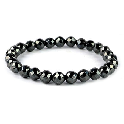 Hematite 6 mm DC Bracelet