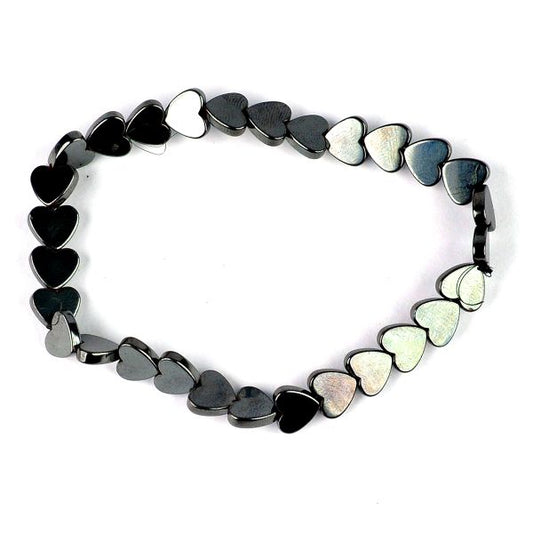Hematite Heart Shape Bracelet