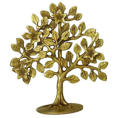 Brass Kalpavriksha Tree Gift for Good Luck Vastu Correction & Feng Shui Decorative Showpiece