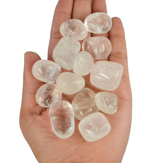 Clear Quartz Brazilian Tumble Stone