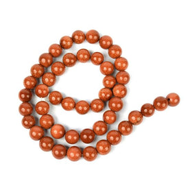 Brown Goldstone 8mm round loose beads with sparkling finish