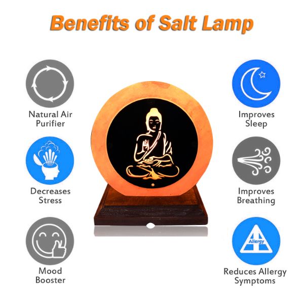 Buddha Himalayan Rock Salt Lamp