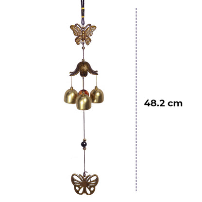 Fengshui Butterfly Wind Chime Hanging for Window Balcony Decor Home Endurance Door Decoration