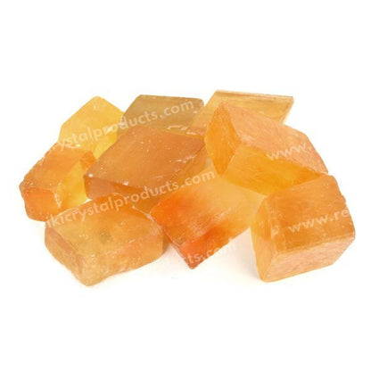 Yellow Honey / Calcite Raw Rough Stones