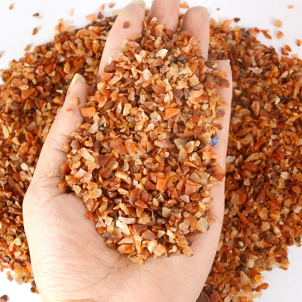 Natural Carnelian Dust / Chura 500 Gm