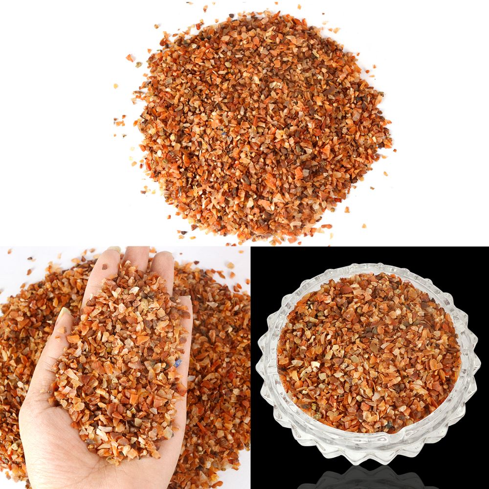 Natural Carnelian Dust / Chura 500 Gm