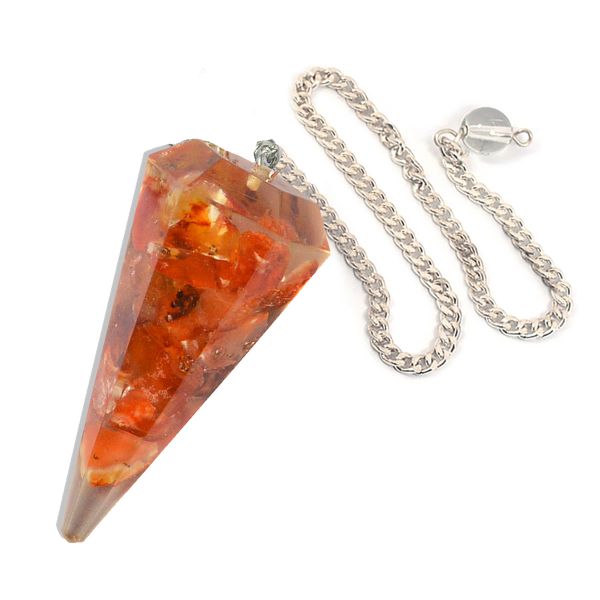 Natural Stone Orgone Dowser - Pendulum