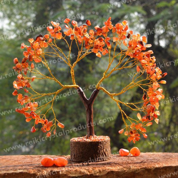 Natural Crystal Stone Tree 300 Beads