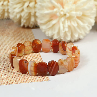 Natural Original Crystal Stone Exotic Bracelet for Unisex