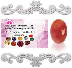 Carnelian Orange Gemstone for Astrology Use 7.25 Ratti