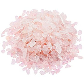 Natural Rose Quartz Crystal / Stone Chips