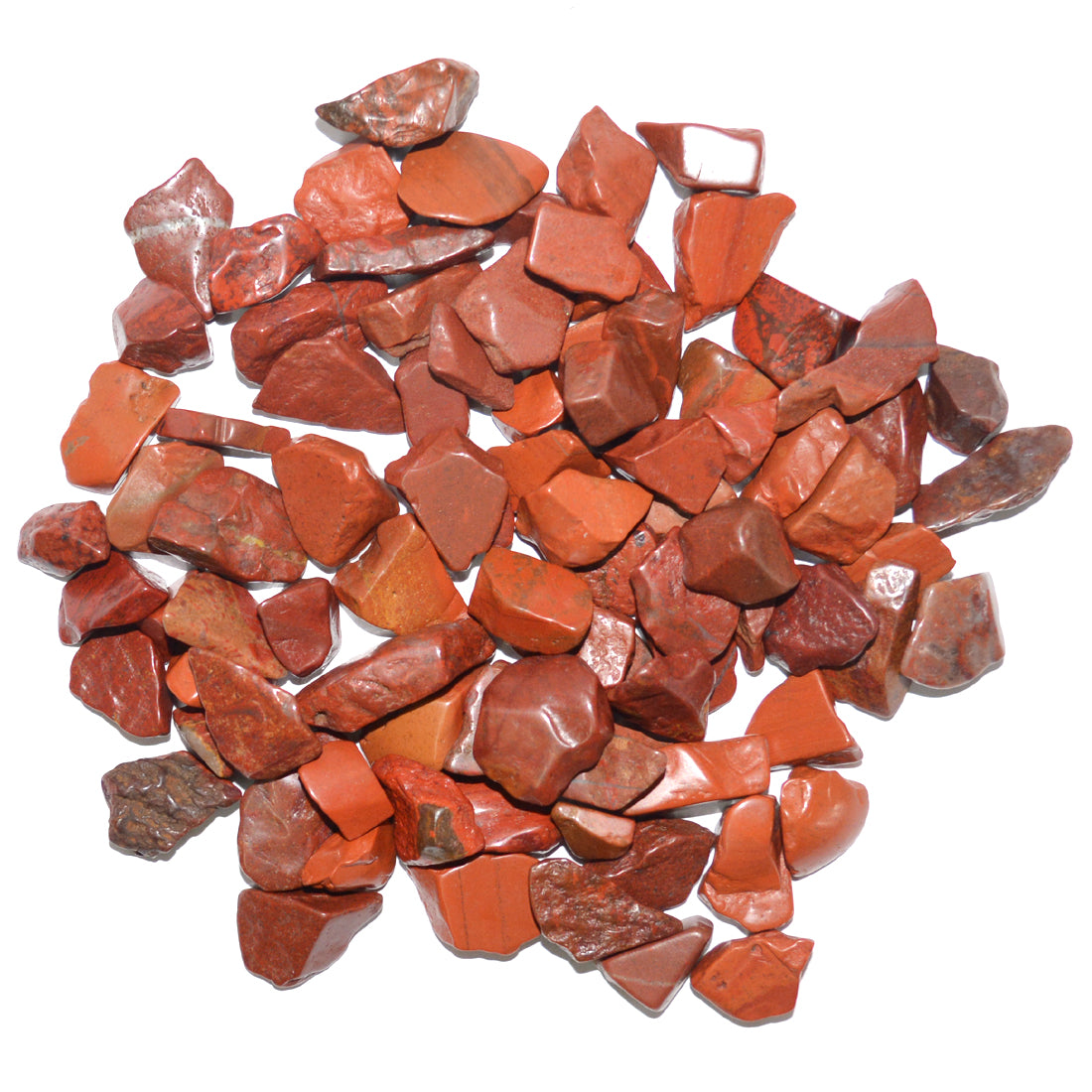 Natural Red Jasper Crystal / Stone Chips