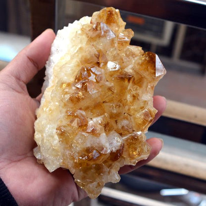 Natural Citrine Cluster