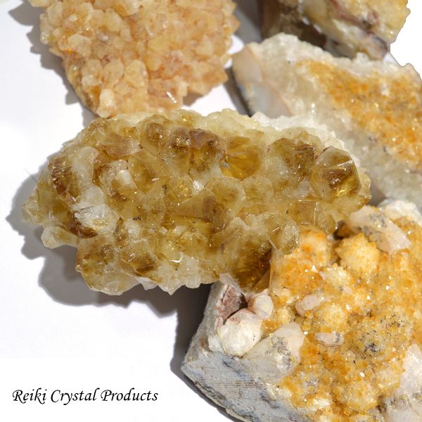 Natural Citrine Cluster